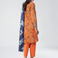 3 Pc Printed Khaddar Suit