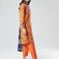 3 Pc Printed Khaddar Suit