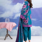 3 Pc Printed Khaddar Suit