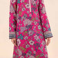 2 Pc Embroidered Slub Khaddar Suit