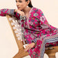 2 Pc Embroidered Slub Khaddar Suit