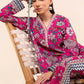 2 Pc Embroidered Slub Khaddar Suit