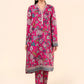 2 Pc Embroidered Slub Khaddar Suit