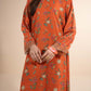 2 Pc Printed Slub Khaddar Suit