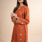 2 Pc Printed Slub Khaddar Suit