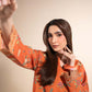 2 Pc Printed Slub Khaddar Suit