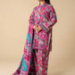 3 Pc Embroidered Khaddar Suit