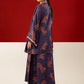 2 Pc Printed Linen Suit