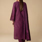3 Pc Embroidered Khaddar Jacquard Suit