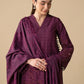 3 Pc Embroidered Khaddar Jacquard Suit
