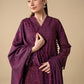 3 Pc Embroidered Khaddar Jacquard Suit