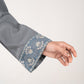 2 Pc Embroidered Cambric Suit