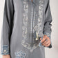 2 Pc Embroidered Cambric Suit