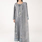 2 Pc Embroidered Cambric Suit