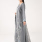 2 Pc Embroidered Cambric Suit