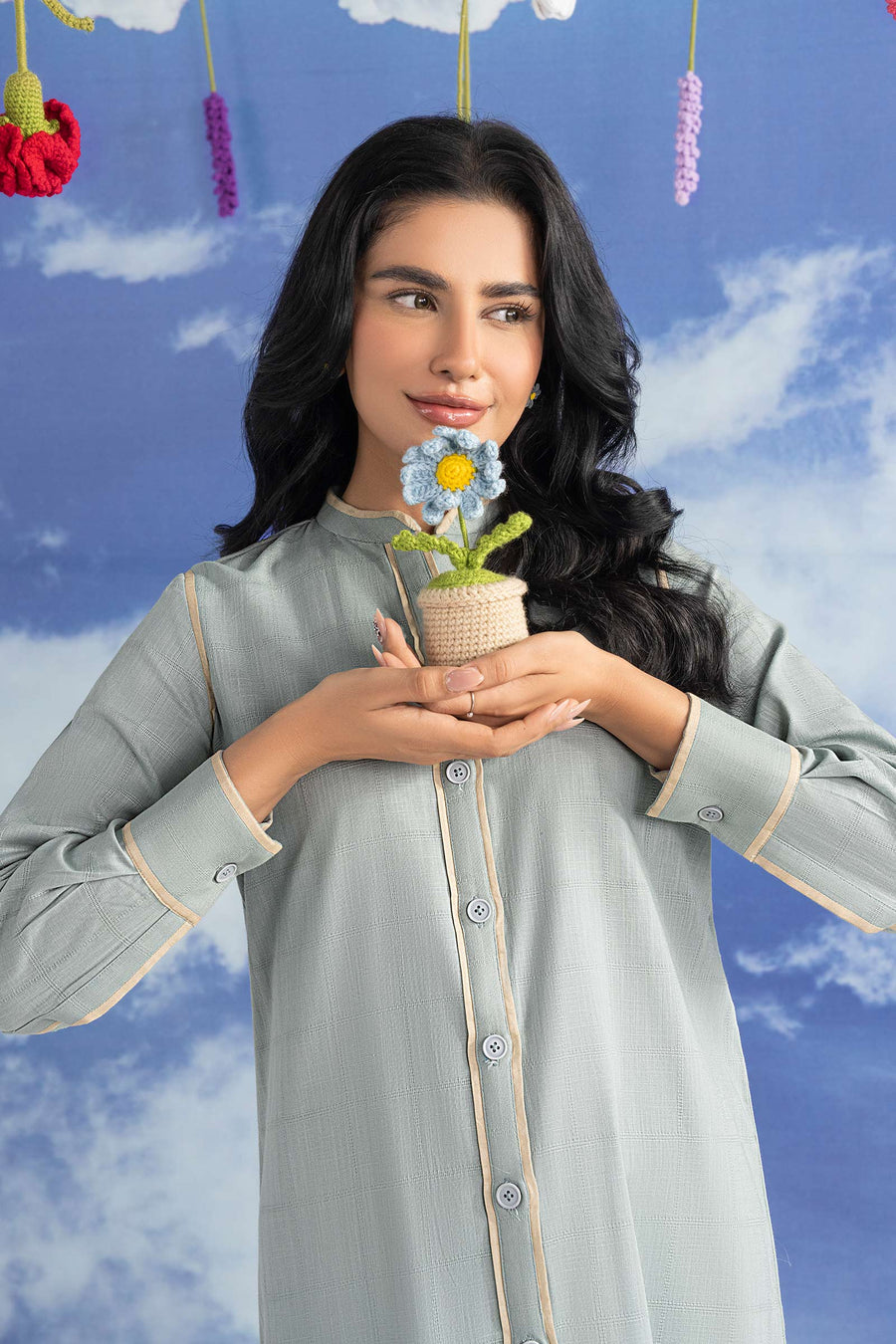 Dyed Textured Shirt