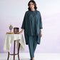 Dyed Self-Jacquard Viscose Shirt