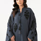 2 Pc Embroidered Herringbone Suit