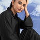 2 Pc Dyed Rib Karandi Suit