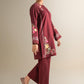 2 Pc Embroidered Khaddar Suit