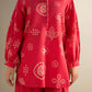 2 Pc Printed Twill Suit