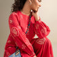 2 Pc Printed Twill Suit