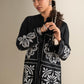 2 Pc Embroidered Linen Suit