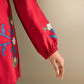 2 Pc Embroidered Twill Suit