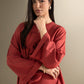 2 Pc Dyed Karandi Suit