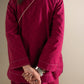 2 Pc Dyed Khaddar Jacquard Suit