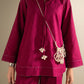 2 Pc Dyed Khaddar Jacquard Suit