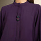 2 Pc Dyed Poly Crepe Suit