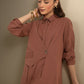 2 Pc Dyed Poly Khaddar Suit