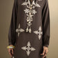 2 Pc Embroidered Dobby Cotton Suit