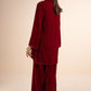 2 Pc Dyed Velvet Suit