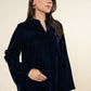 2 Pc Dyed Velvet Suit
