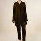 2 Pc Dyed Velvet Suit