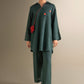 2 Pc Solid Khaddar Suit
