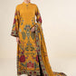 3 Pc Printed Dobby Karandi Suit