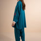 2 Pc Embroidered Twill Suit