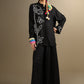 2 Pc Embellished Twill Suit
