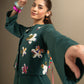 3 Pc Embroidered Khaddar Suit