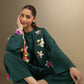 3 Pc Embroidered Khaddar Suit