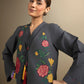 2 Pc Embroidered Twill Suit