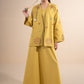 2 Pc Embroidered Linen Suit