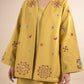 2 Pc Embroidered Linen Suit