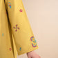 2 Pc Embroidered Linen Suit