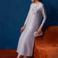 2 Pc Embellished Raw Silk Suit