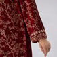 3 Pc Embellished Velvet Suit