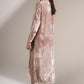 2 Pc Embellished Velvet Suit